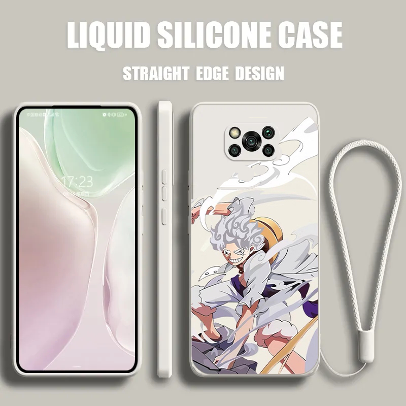 Xiaomi Poco X3 Pro NFC Casing Anime Softcase OnePiece Case Gambar Nika Gear 5 Silicone Cover