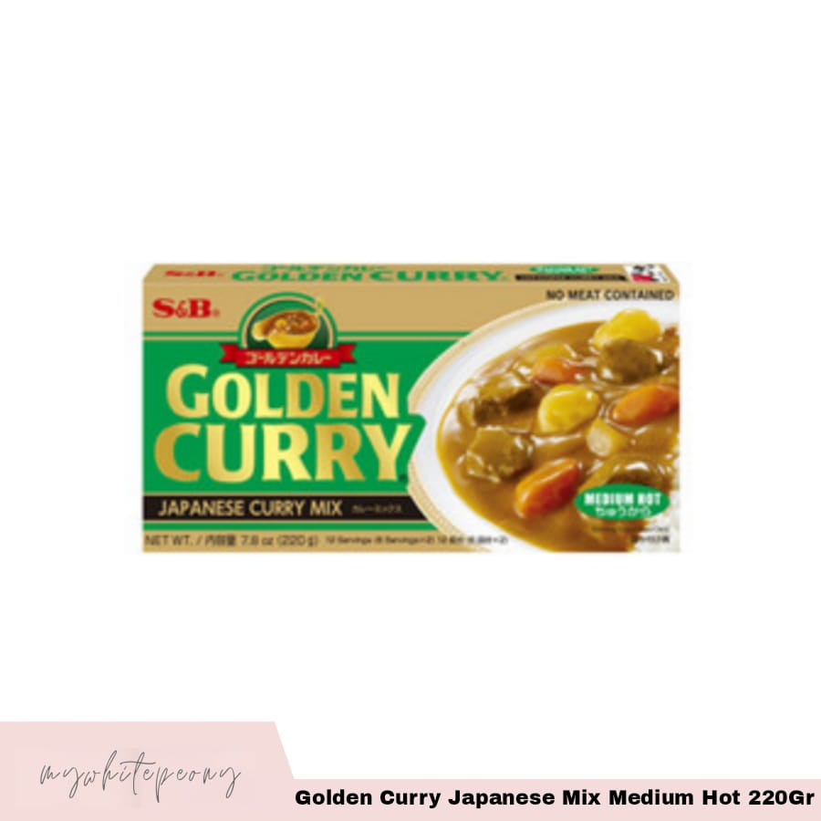 

S&B Golden Curry Medium Hot 220 Gram