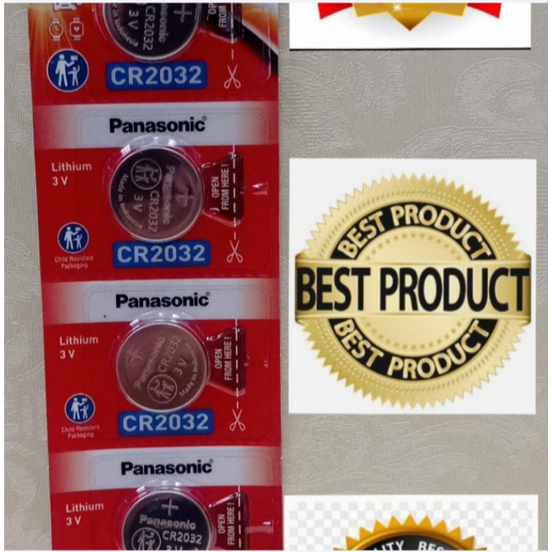 Baterai CMOS 3V  2032 Panasonic  Original CR2032
