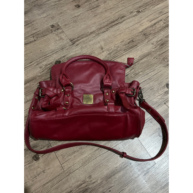 Preloved Tas wanita Sophie Martin warna merah 100% Original