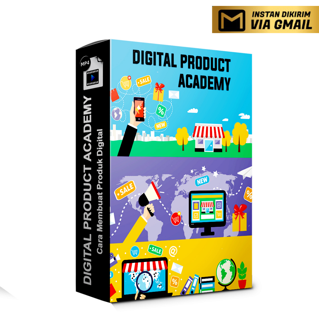 Ecourse Cara membuat produk digital | Digital Product Academy