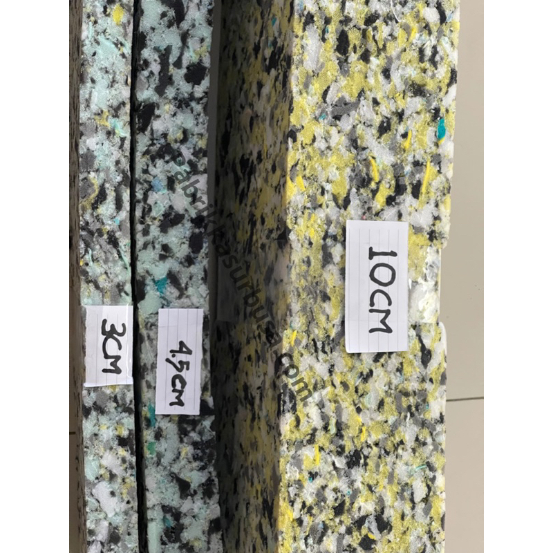 INOAC CUSTOM TEBAL 10 Busa Rebonded CUSTOM BUSA REBONDED 100x200 Busa Rebonded Tebal 3cm , 4cm , 5cm