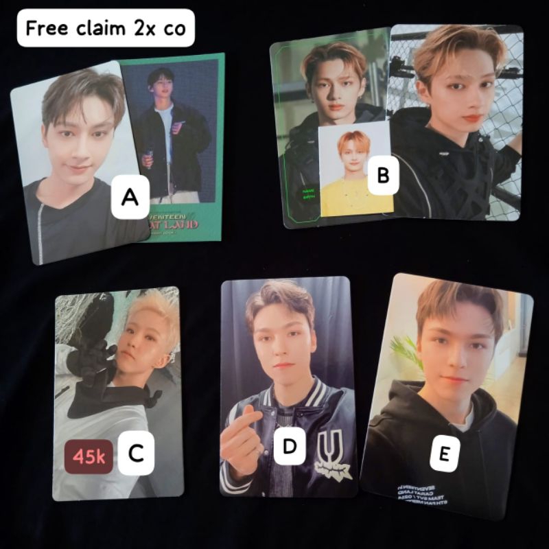 [ready stok] seventeen hoshi vernon sector17 caratland