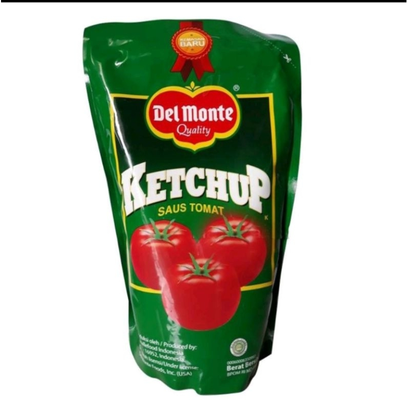 

DELMONTE SAUS TOMAT REFILL 1kg