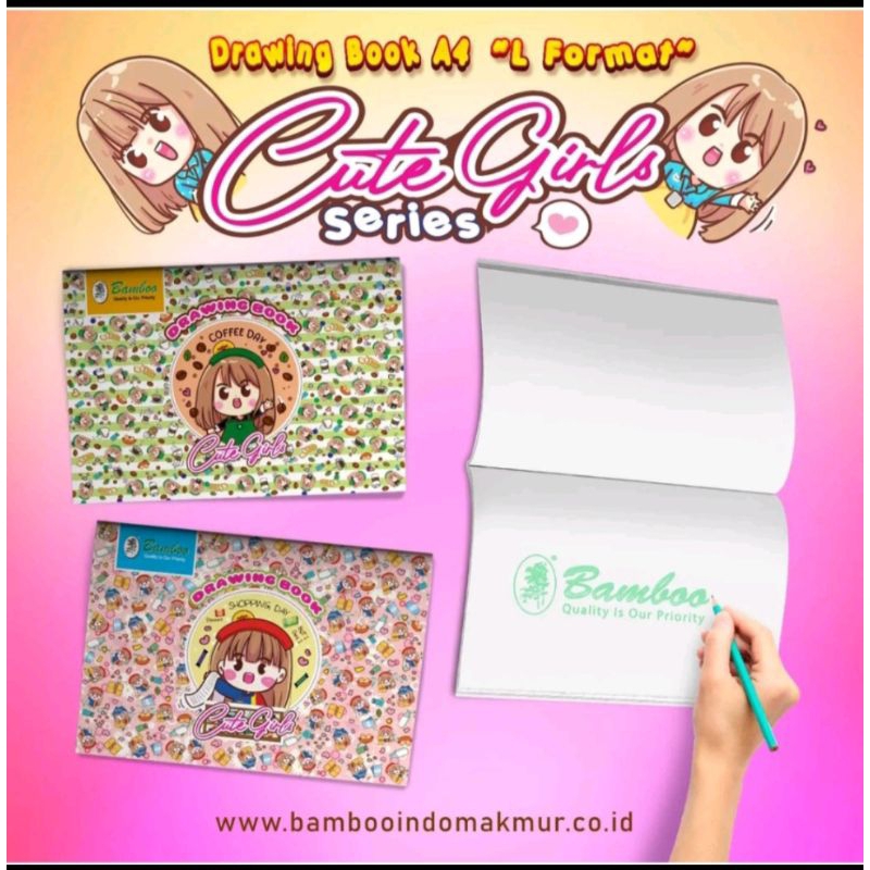 

Buku Gambar A4 Fancy Bamboo cover kilat harga satuan