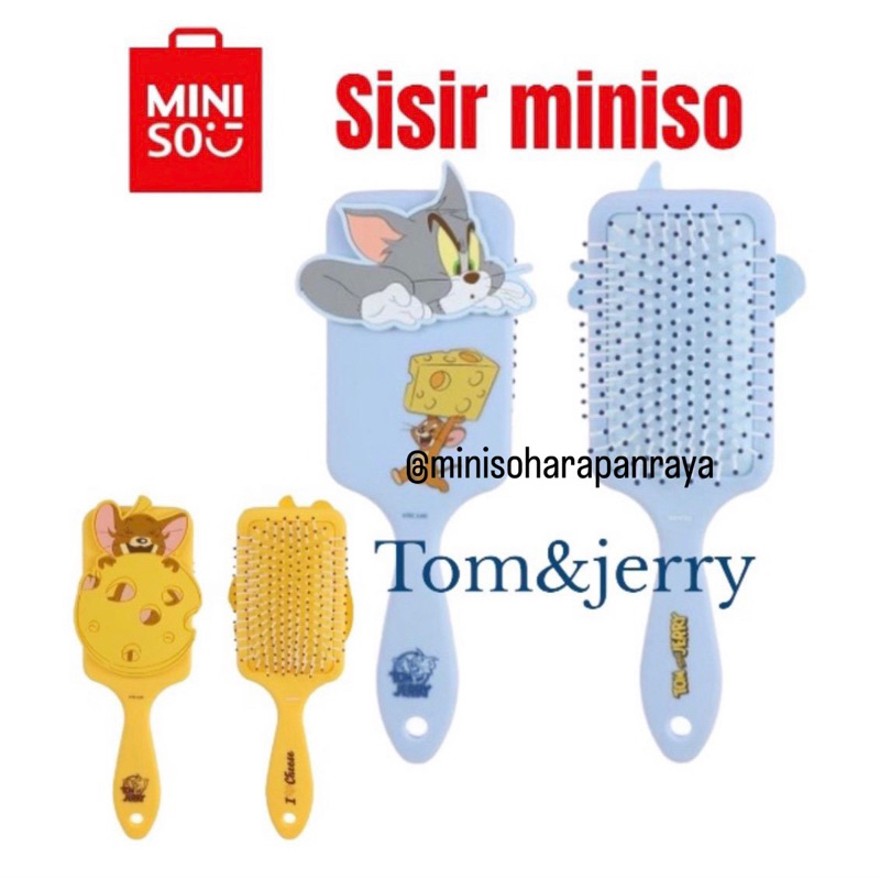 MINISO sisir rambut tom&jerry