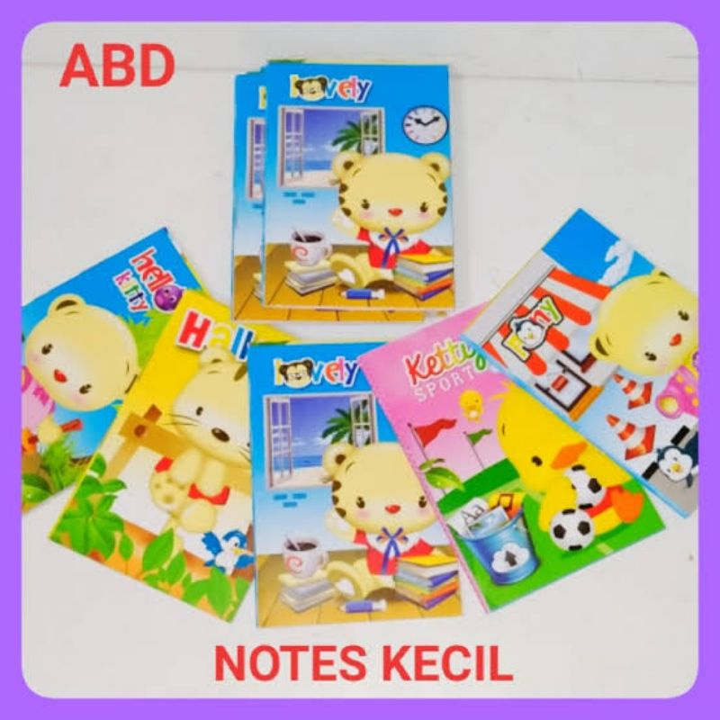 

Buku Notes kecil / buku kreditan isi 28 lembar halaman (isi 10 pcs)