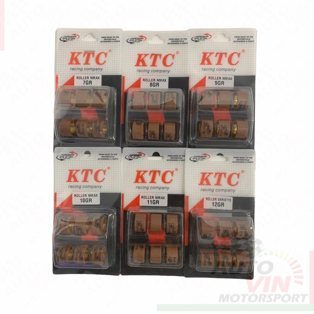 Roller KTC Mio Vario 125 150 Beat Vario 110 Nmax 7 8 9 10 11 12 gram - AUTOVIN