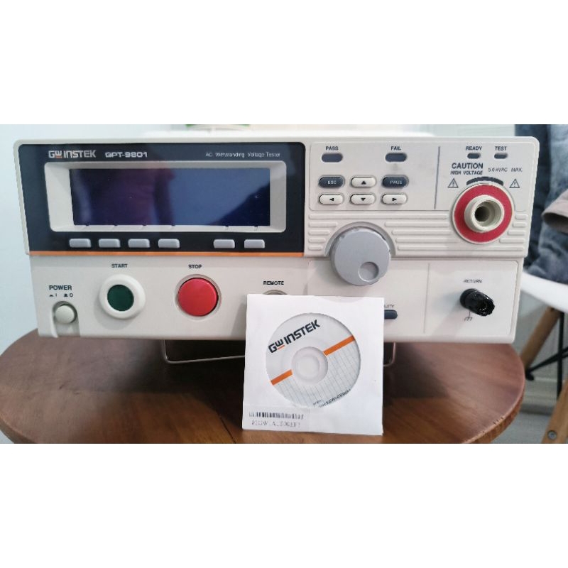 Alat Penguji Keselamatan, kebocoran arus Listrik GW INSTEK GPT-9801