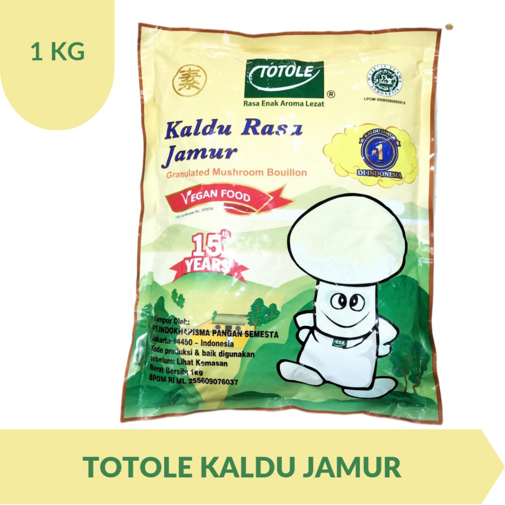 

Totole Kaldu Jamur 1 Kg