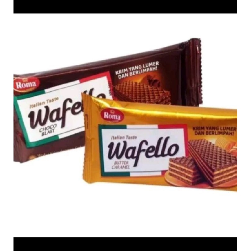 

RomaWafelloWaferChocoBlast/ButterCaramel17gr