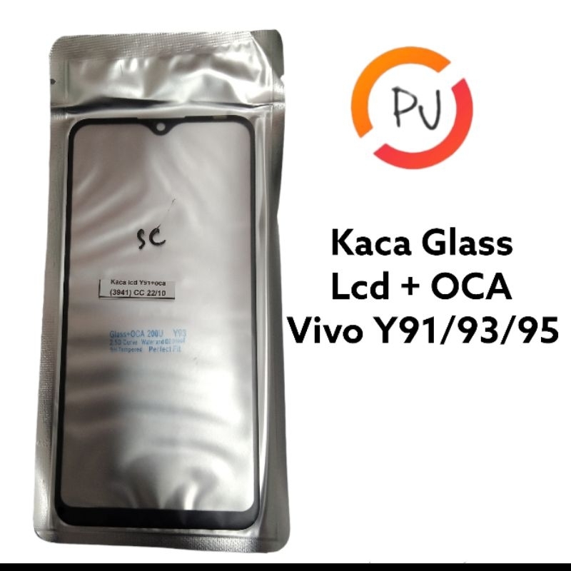 KACA GLASS + OCA  LCD Vivo y91