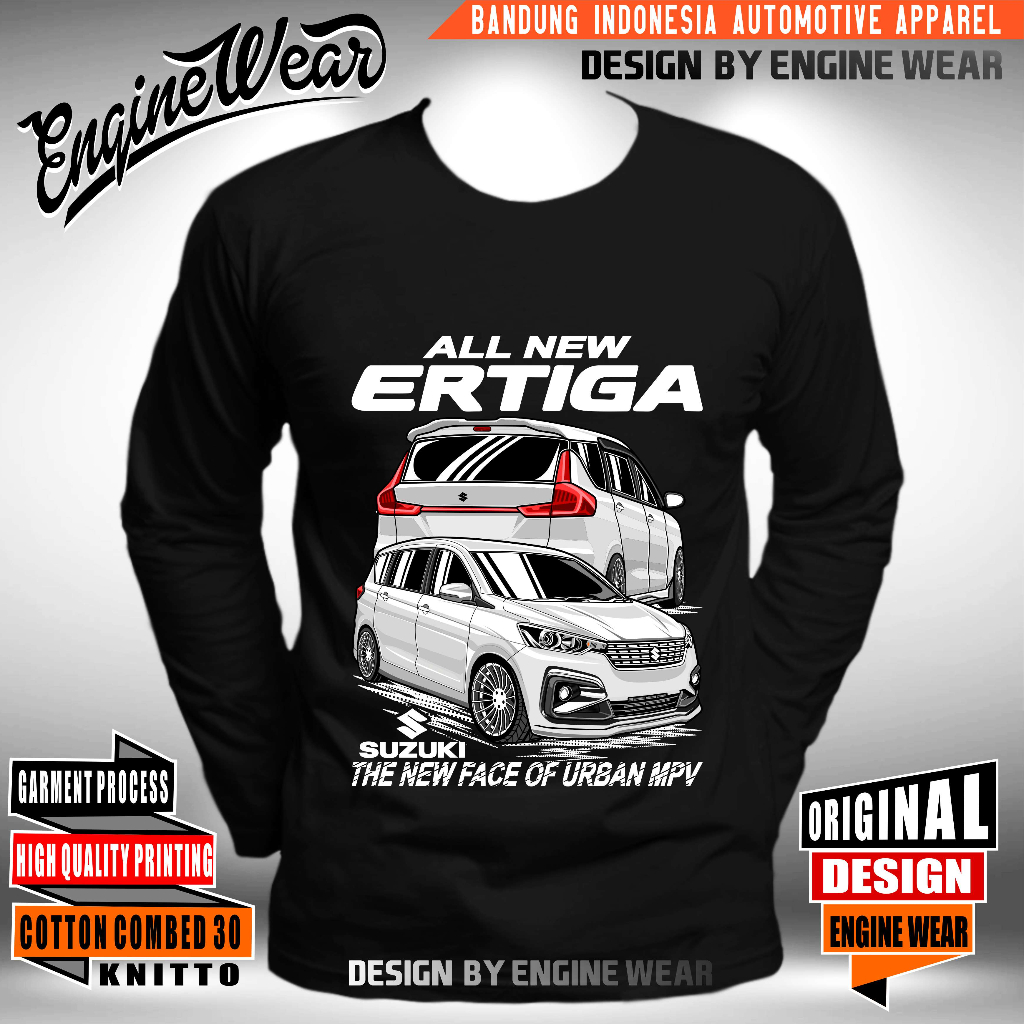 kaos suzuki all new ertiga tshirt ertiga baju mobil suzuki JDM otomotif fbck