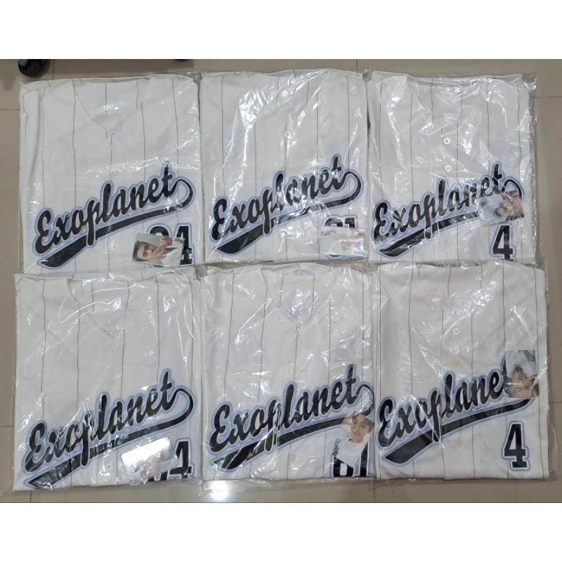 [READY STOCK] EXO Jersey Baseball Uniform