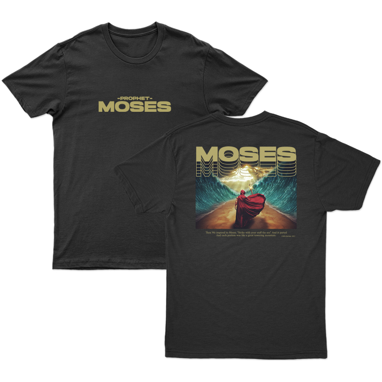 Kaos Dakwah Islami Streetwear Murah Prophet Moses