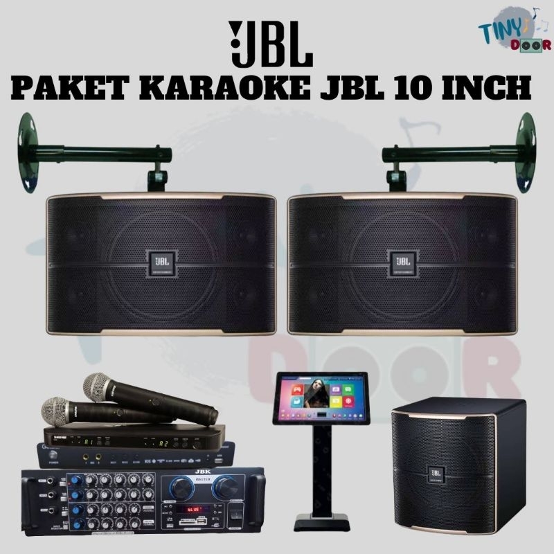 Paket Speaker Karaoke JBL Original Full Set (3)
