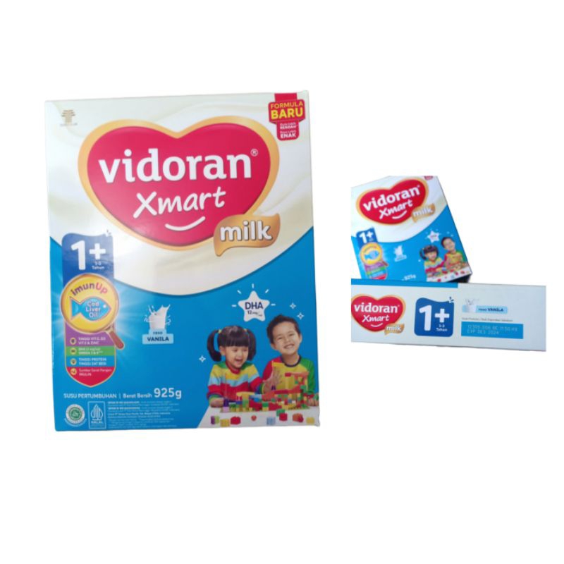 Vidoran Xmart susu pertumbuhan usia 1-3 tahun 925 Gram Vanila