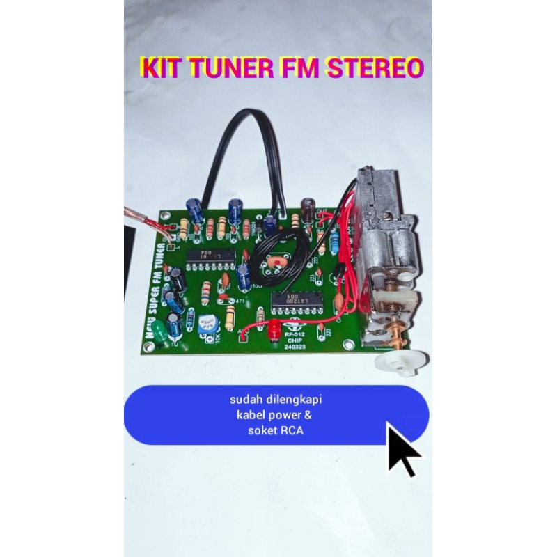 Kit Radio Tuner FM Stereo