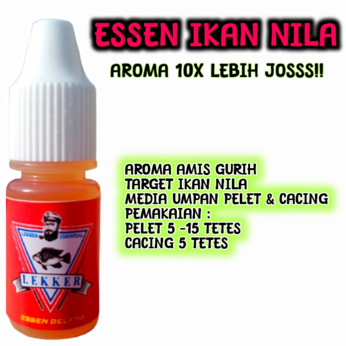 essen ikan nila media pelet,essen ikan nila babon terbaik,essen ikan nila liar di jatiluhur jatigede