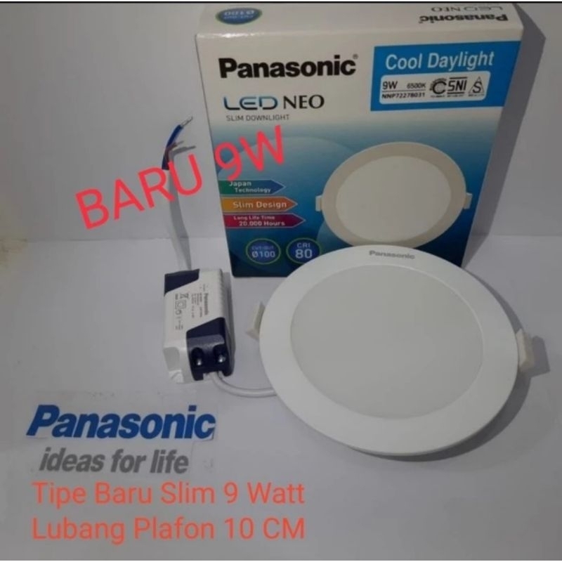 Downlight Panasonic led Panel 9W 9 watt