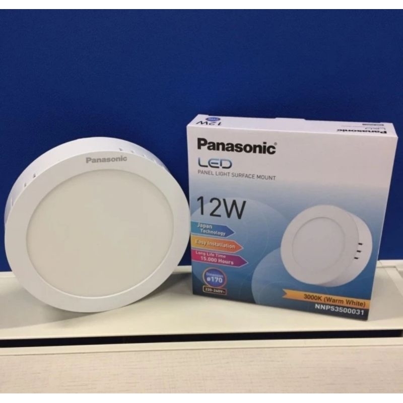 Downlight Panasonic led panel Outbow 12W 12watt