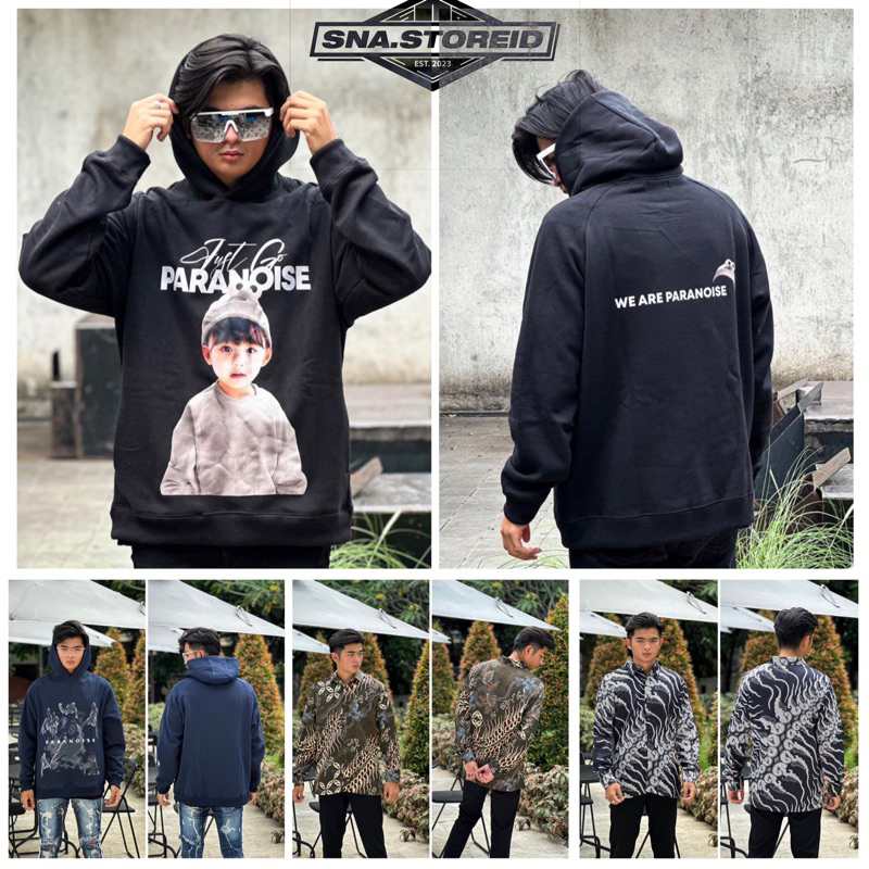 [ORIGINAL 100%] PARANOISE HOODIE & BATIK TERMURAH