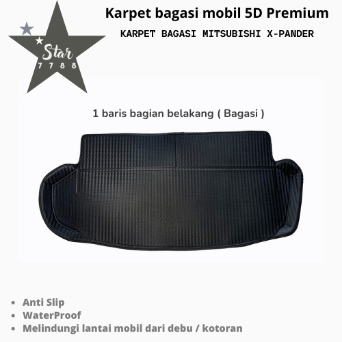 Karpet bagasi mobil 5d Mitsubishi Xpander