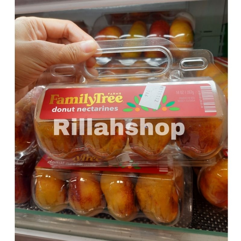 

buah nactarine donut fresh manis per pack