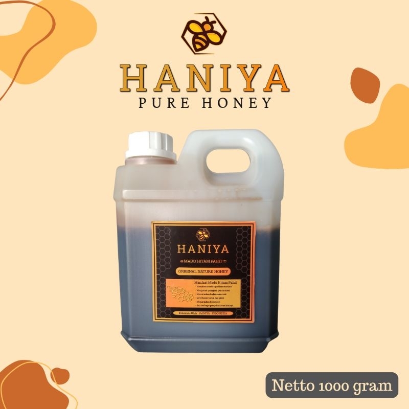 

Madu Haniya Asli Hitam Pahit 1 Kg