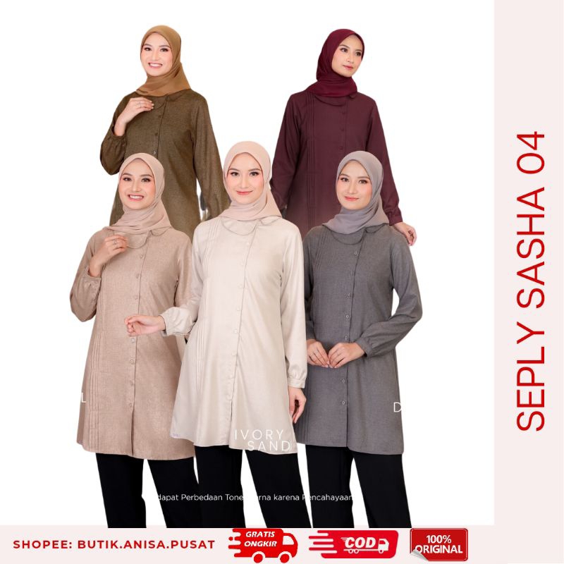 SEPLY SASHA 04 Atasan Tunik Wanita
