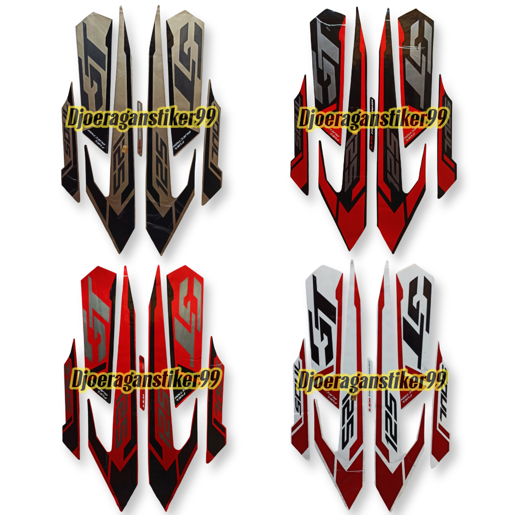 STIKER STRIPING SOUL GT 2015, POLET LIS YAMAHA SOUL GT 125 2015