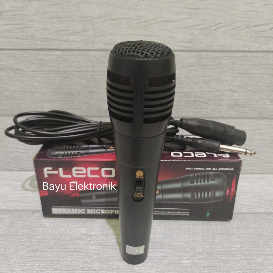 Mic Karaoke murah Kabel panjang  speaker