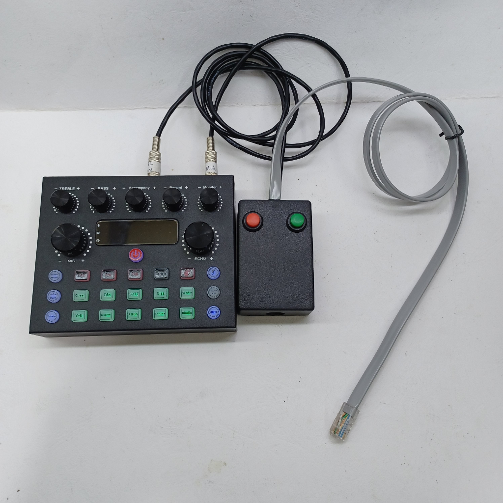 PAKET PTT BOX SOUNDCARD V8S UNTUK RIG YAESU FT 2980 2900