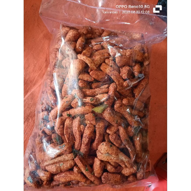 

basreng stik pedas daun jeruk 1kg