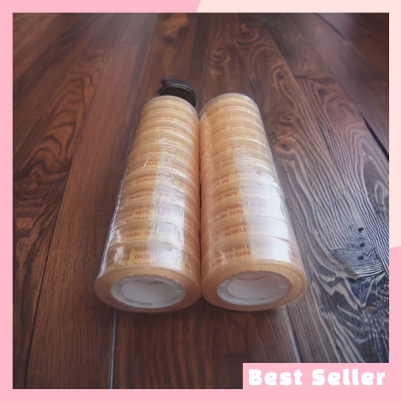 

Daimaru Tape Isolasi Kecil 12mm x 25 Yard 1 Slop = 12 Pcs