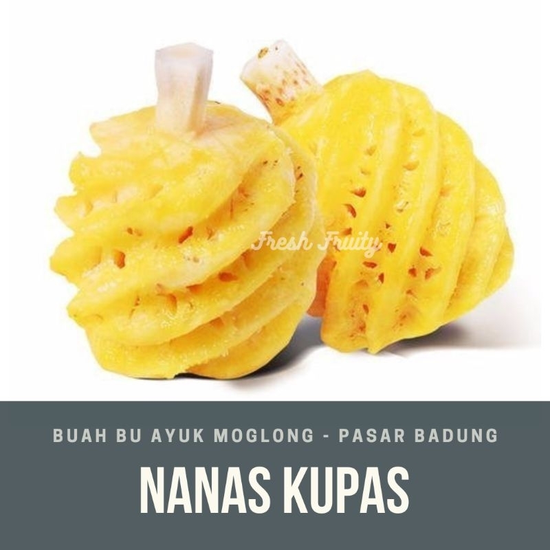 

nanas lokal kupas/pcs