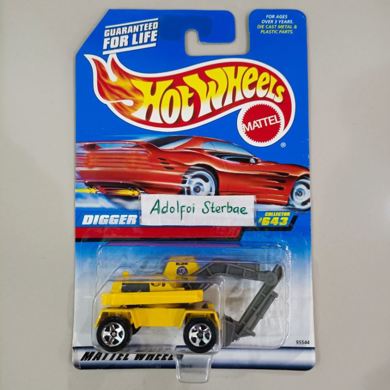 Hot wheels hot sale backhoe