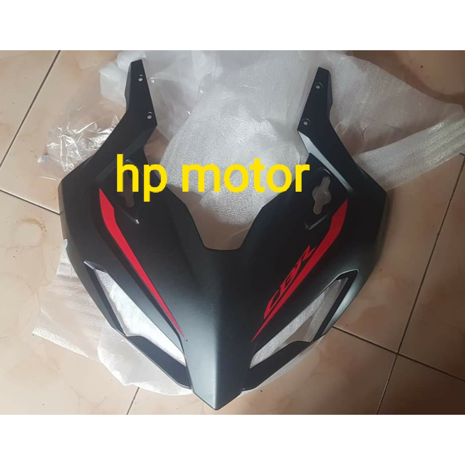 TAMENG TOPENG COVER DEPAN CBR150 CBR150R K45R HITAM DOFF ORIGINAL
