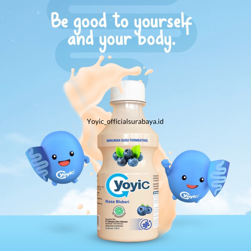 

Hot Sale YoyiC susu fermentasi isi 12 Botol varian Blueberry