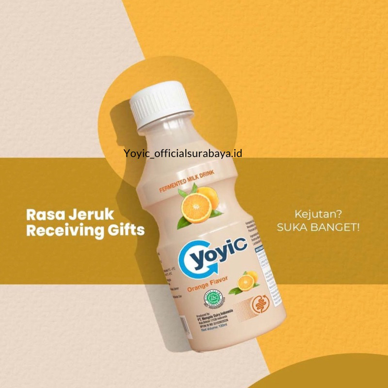 

Hot Sale YoyiC Minuman Fermentasi Varian Orange Isi 12 Botol
