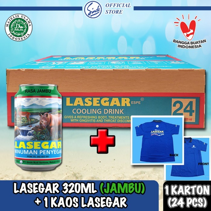 

Lasegar 320 ml isi 24 kaleng/ Lasegar Kartonan / Lasegar 1 karton isi 24 Pcs