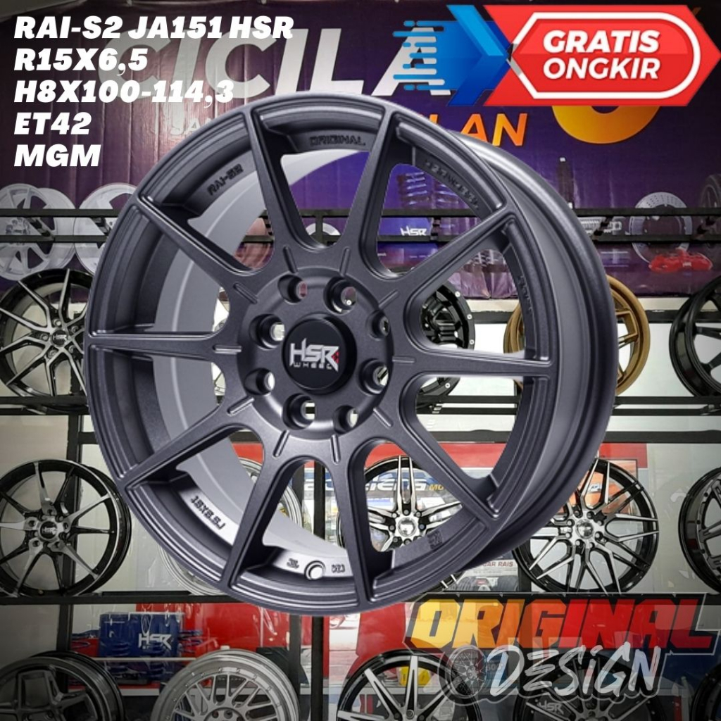 Velg Mobil AIR EV , SPRESSO , CONFERO , ETERNA , HSR RAI S2 Ring 15 R15