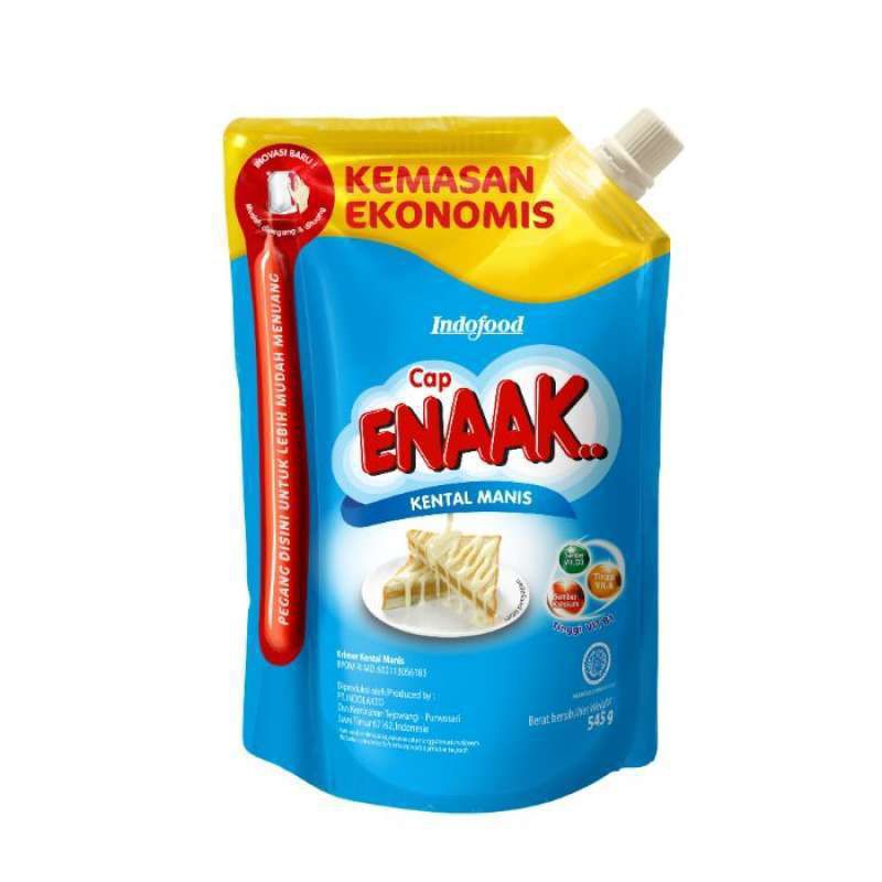 

CAP ENAAK KENTAL MANIS POUCH 545 GRAM