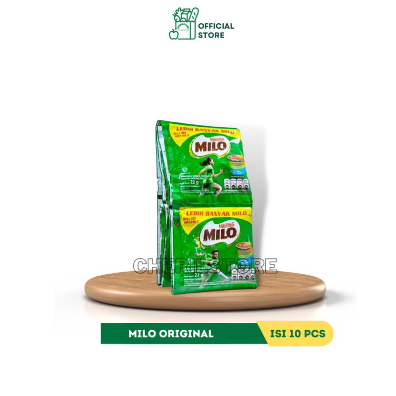 

Susu Milo Bubuk serenteng isi 10 pcs