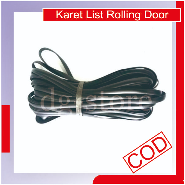 Karet List Tepi Roling Door Karet Samping Roling Door Original