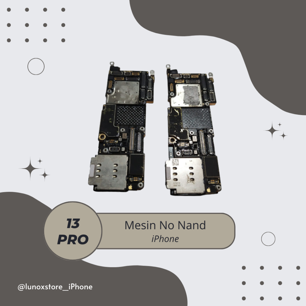 Mesin No Nand iPhone 13 Pro