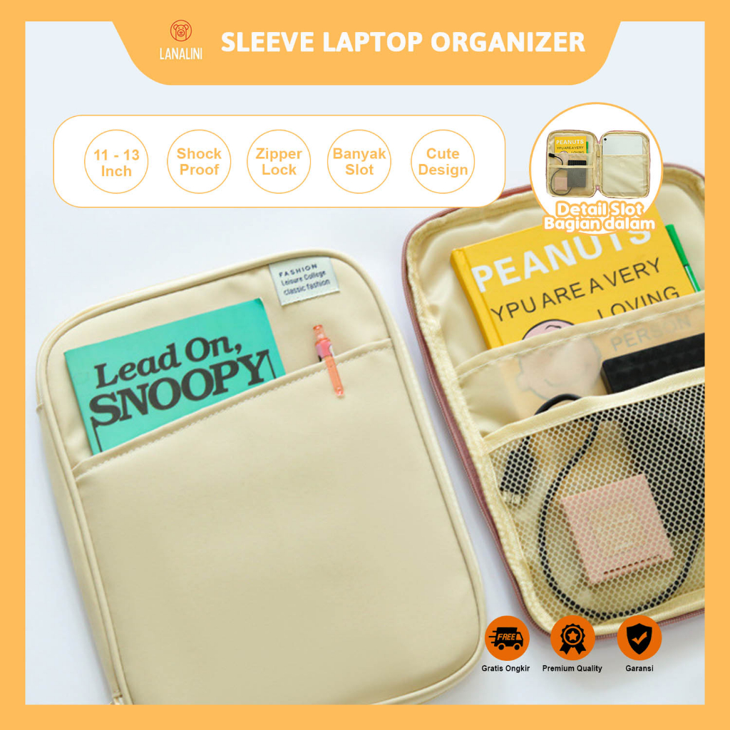 Sleeve Pouch Microsoft Surface Pro 4 5 6 7 7+ 8 9 Polos Tas Laptop Tab Tablet Huawei MatePad T10 T8 