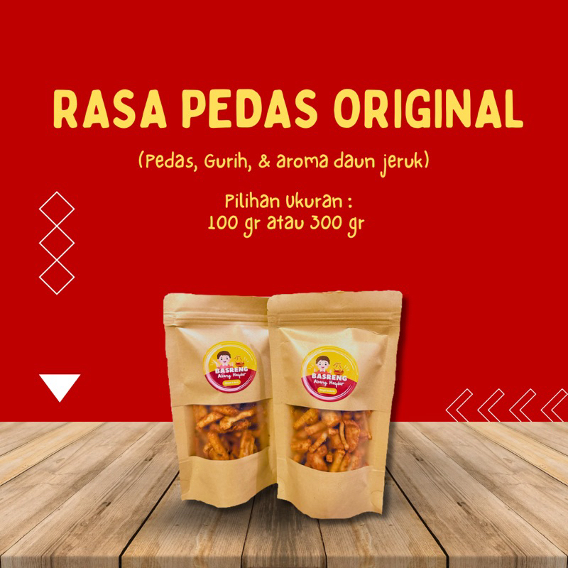 

Basreng Pedas Original (100 gr)