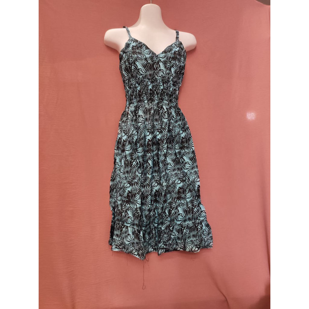 Dress Leher V | Baju Santai Wanita | Baju Tidur Bali Clerancesale