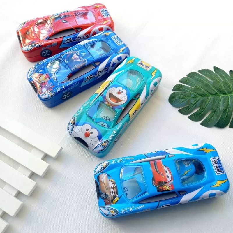 

tempat/kotak/tepak pensil mobil susun besar + anak seng/kaleng AD 050
